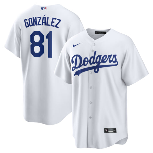 Victor Gonz??lez Los Angeles Dodgers Nike Home  Replica Player Jersey - White