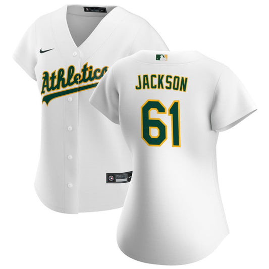 Zach Jackson Oakland Athletics Nike Women's Home Replica Jersey - White