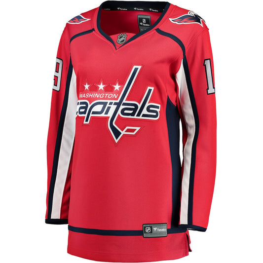 Women's Nicklas Backstrom Fanatics Capitals Home Breakaway Jersey - Red