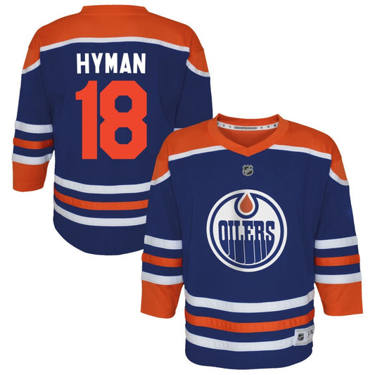 Zach Hyman Edmonton Oilers Youth Home Replica Jersey - Royal