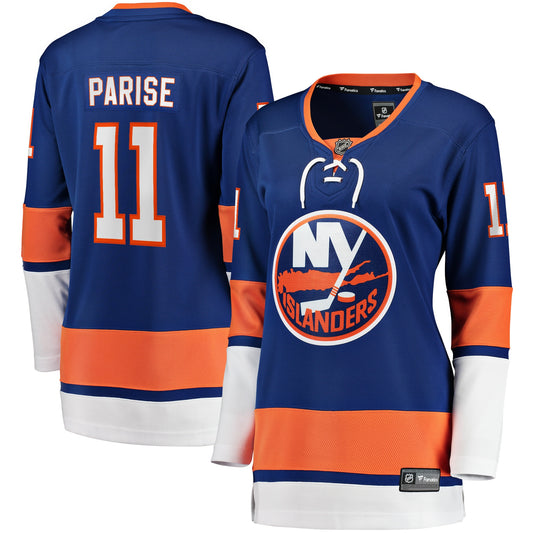 Zach Parise New York Islanders Fanatics Branded Women's Home Breakaway Player Jersey - Royal