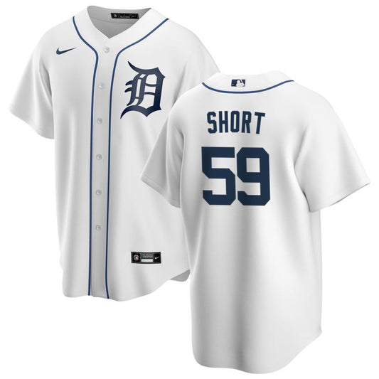 Zack Short Detroit Tigers Nike Youth Home Replica Jersey - White